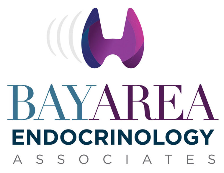Bay Area Endocrinology Associates Logo in purple and blue